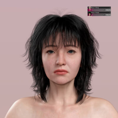 Tracy S Morph for Genesis 9