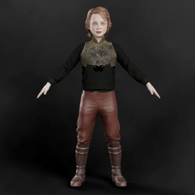 Young Anakin Skywalker for Genesis 8 and 8.1 Male