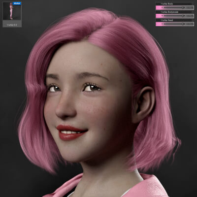 Yurika Morph for Genesis 8 Female