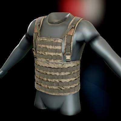 Vimpel Chest Rig - 3D Model by hussky9