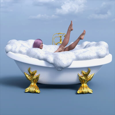 The Bathtub - With Poses for Genesis 9