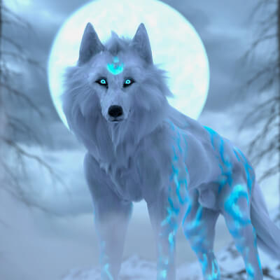 Theron the Wolf for DAZ Dog 8
