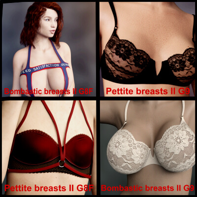 Bombastic and Pettite Breasts II Bundle