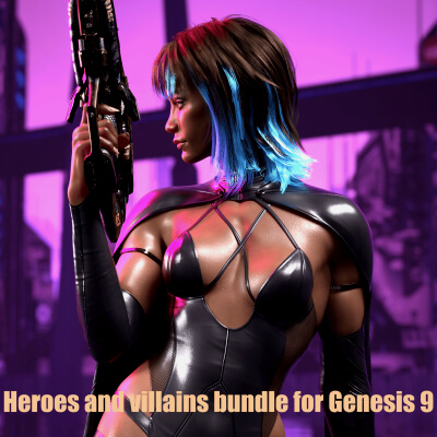 Heroes and Villains Bundle for Genesis 9