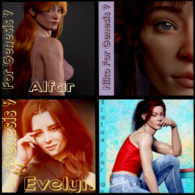 Ravishing Characters Bundle for G9