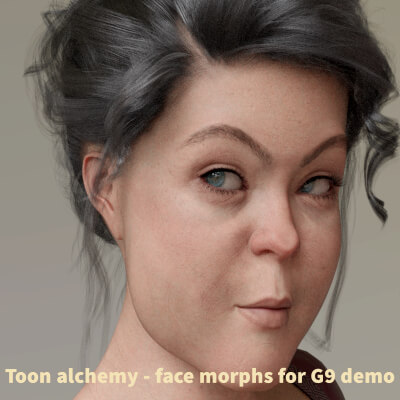 Toon Alchemy - Face Morphs for G9