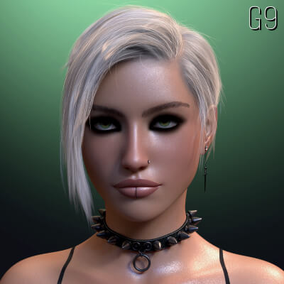 HXD Head Women 03 G9