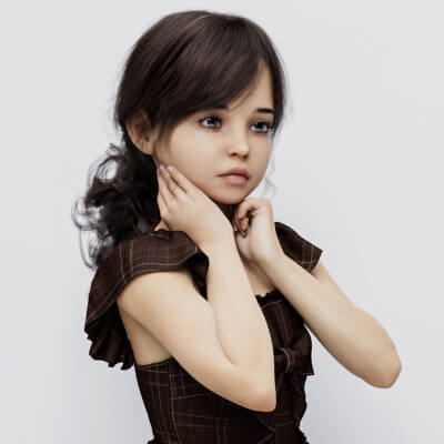 Bella Kid for Genesis 8 Female