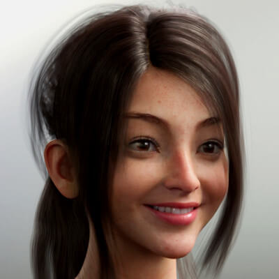 Ivy Character Morph for Genesis 8.1 Females