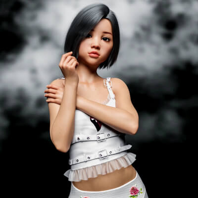 Ruby Teen for Genesis 8.1 Female