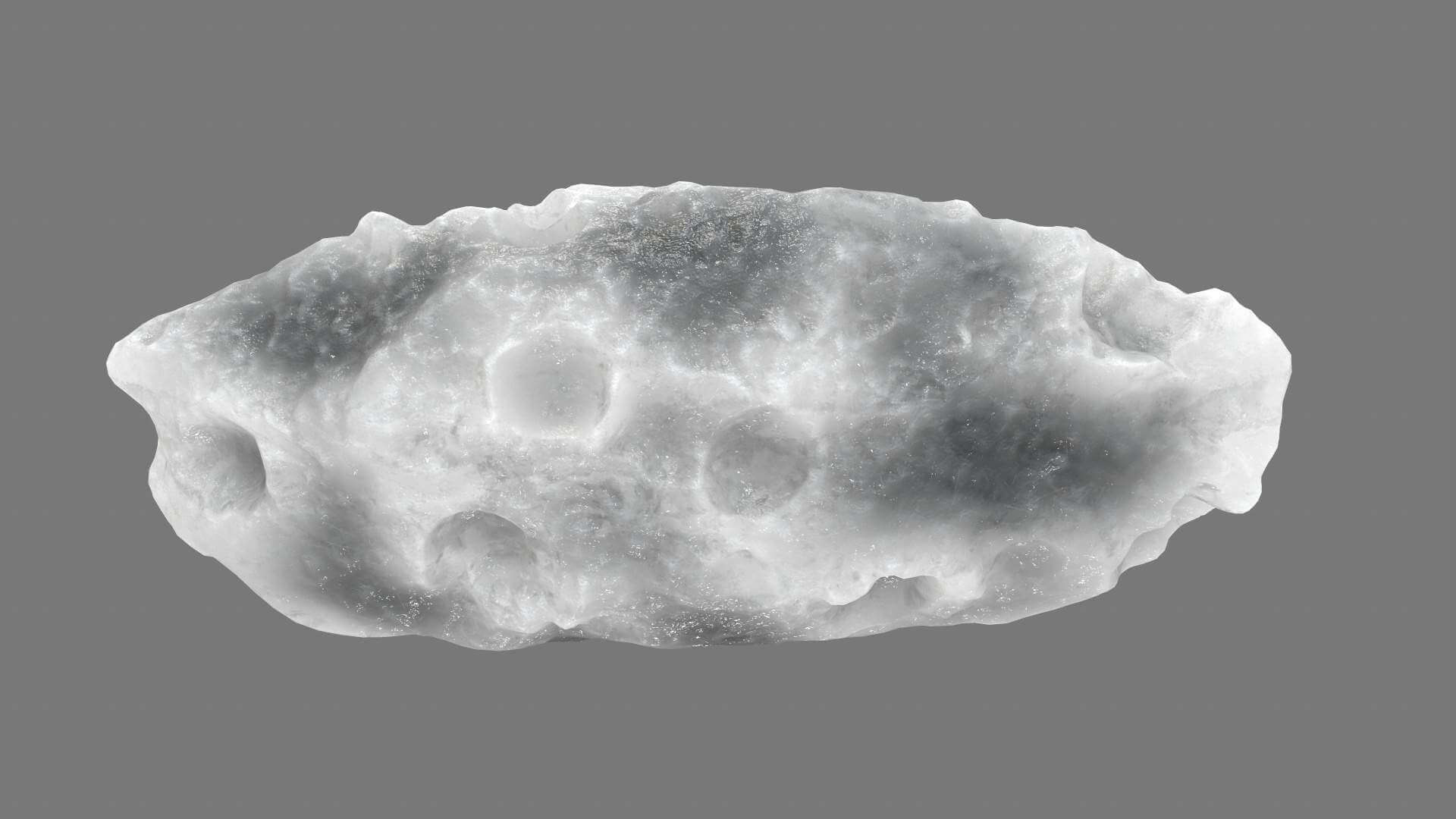 Ice Asteroid Set - 3D Model by icekazim