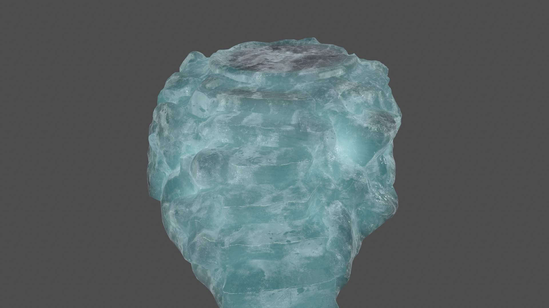 Ice Temple 3D Model by icekazim