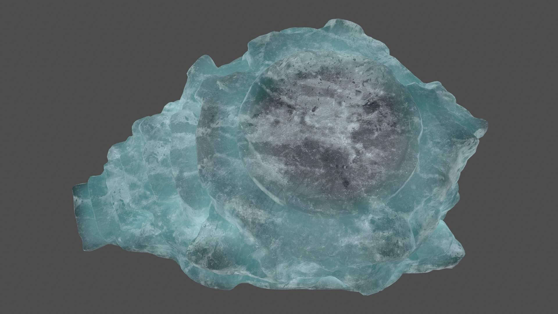 Ice Temple 3D Model by icekazim