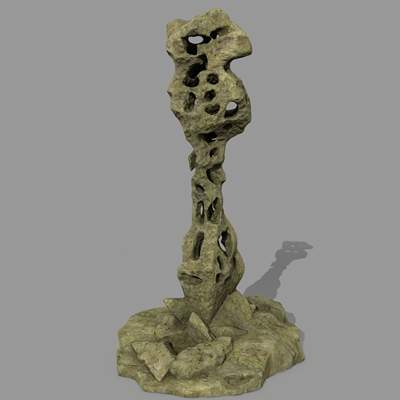 Sea Rocks - 3D Model by icekazim