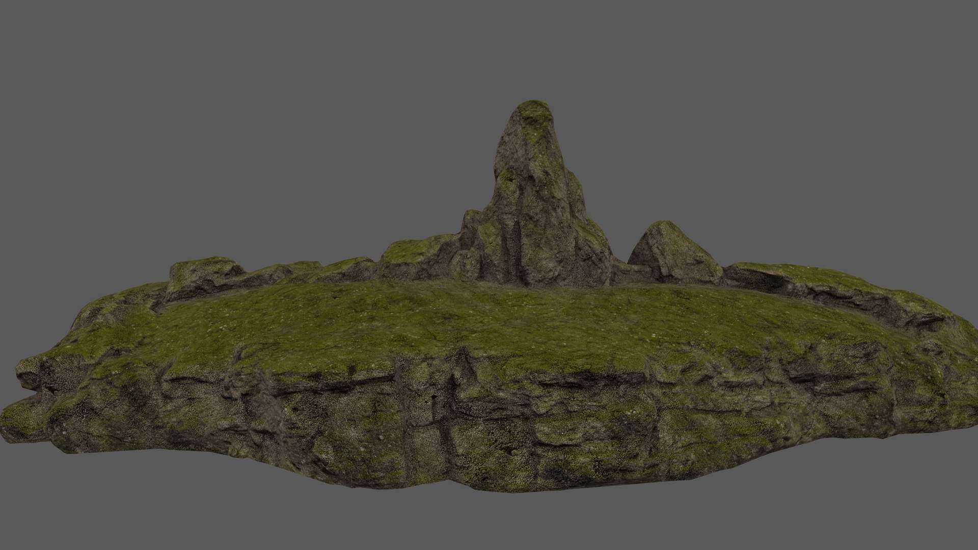 Terrain model. Terrain 3d model. terrain 3d model turntable.