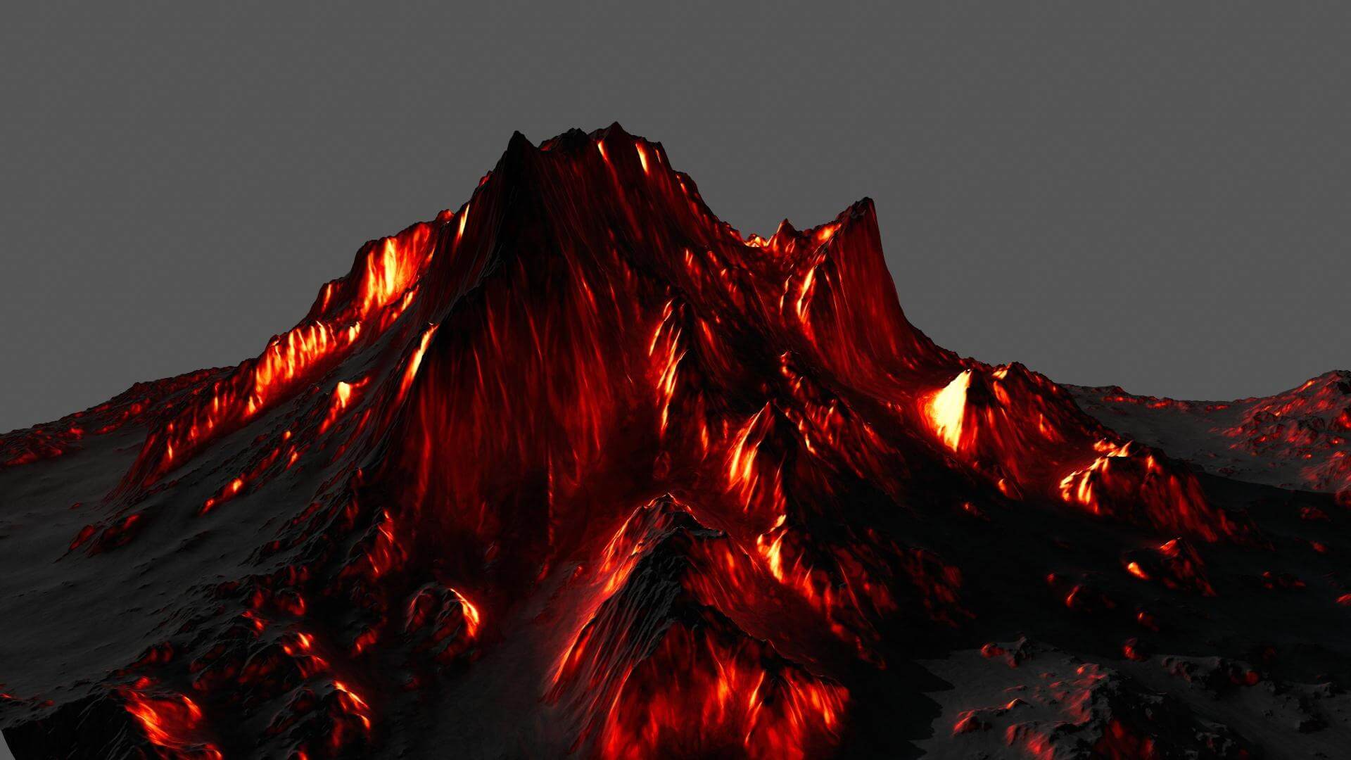 Вулкан 3 д. Текстура вулкана. вулкан 3д модель. voxelmap volcano 3d.