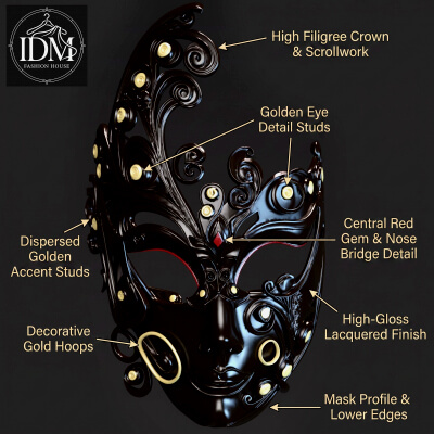 IDM Mask Peng-Queen by IDM Design Mode
