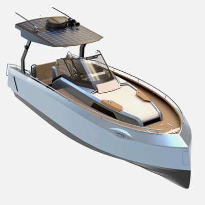 Aluminum powerboat 26