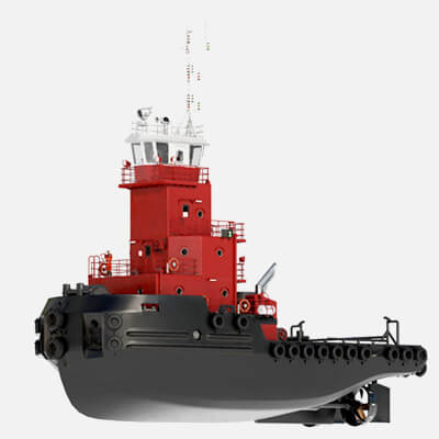 Articulated Tug Boat BRW