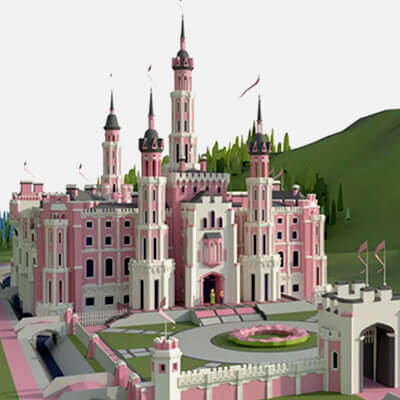 Castle Low-Poly
