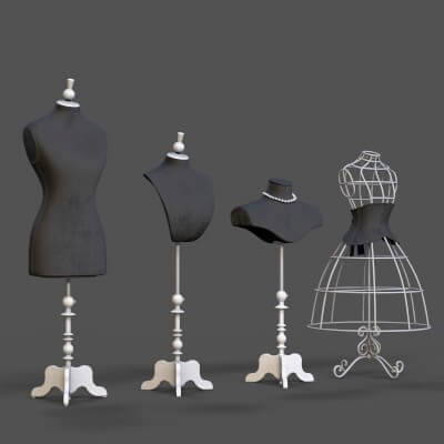 Mannequin Collection 4 Models