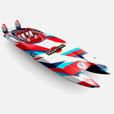 Mystic Powerboat C3800 MARTINI