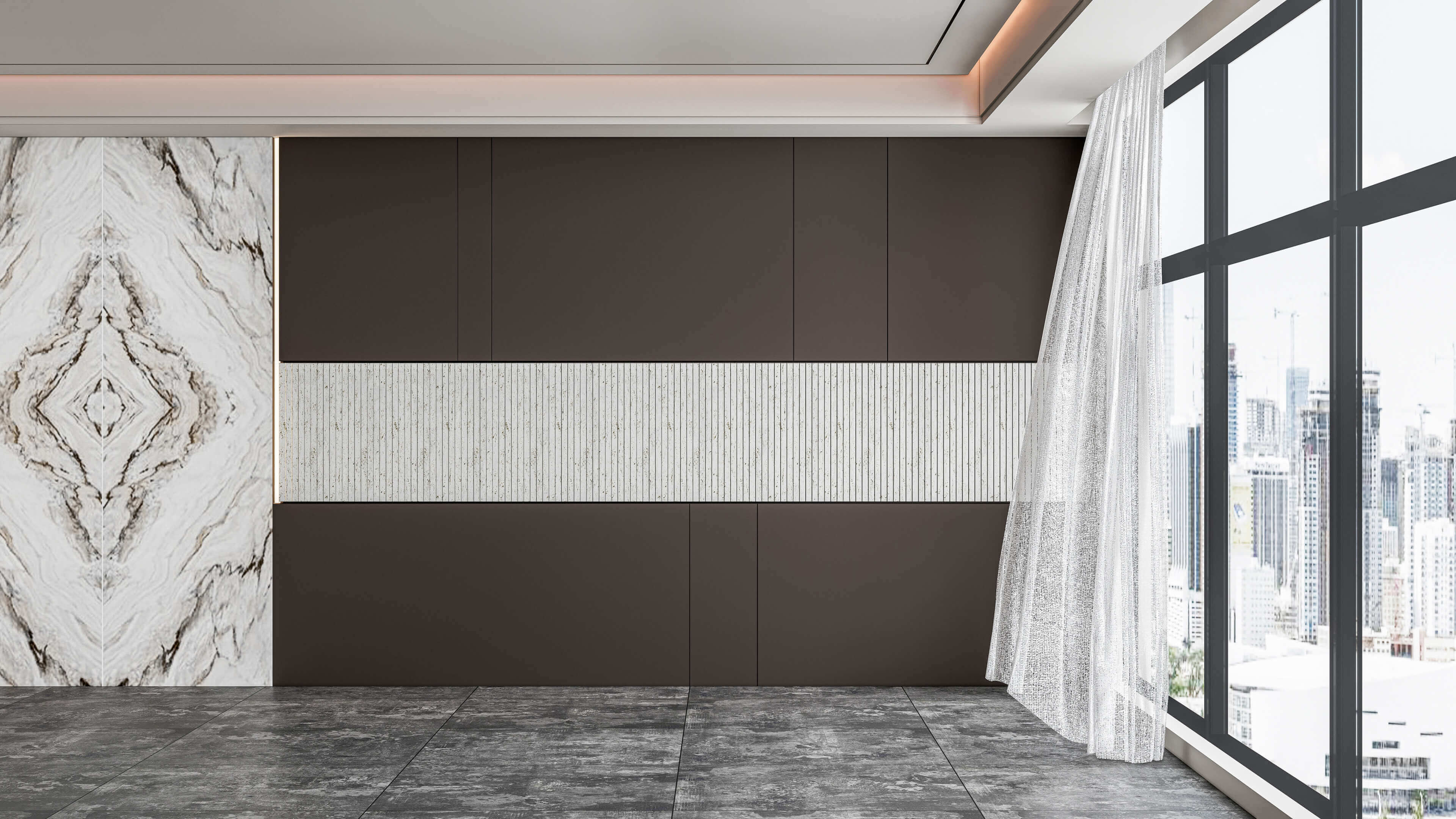 Dining Room Interior 04 - 3D Model by IID Studio