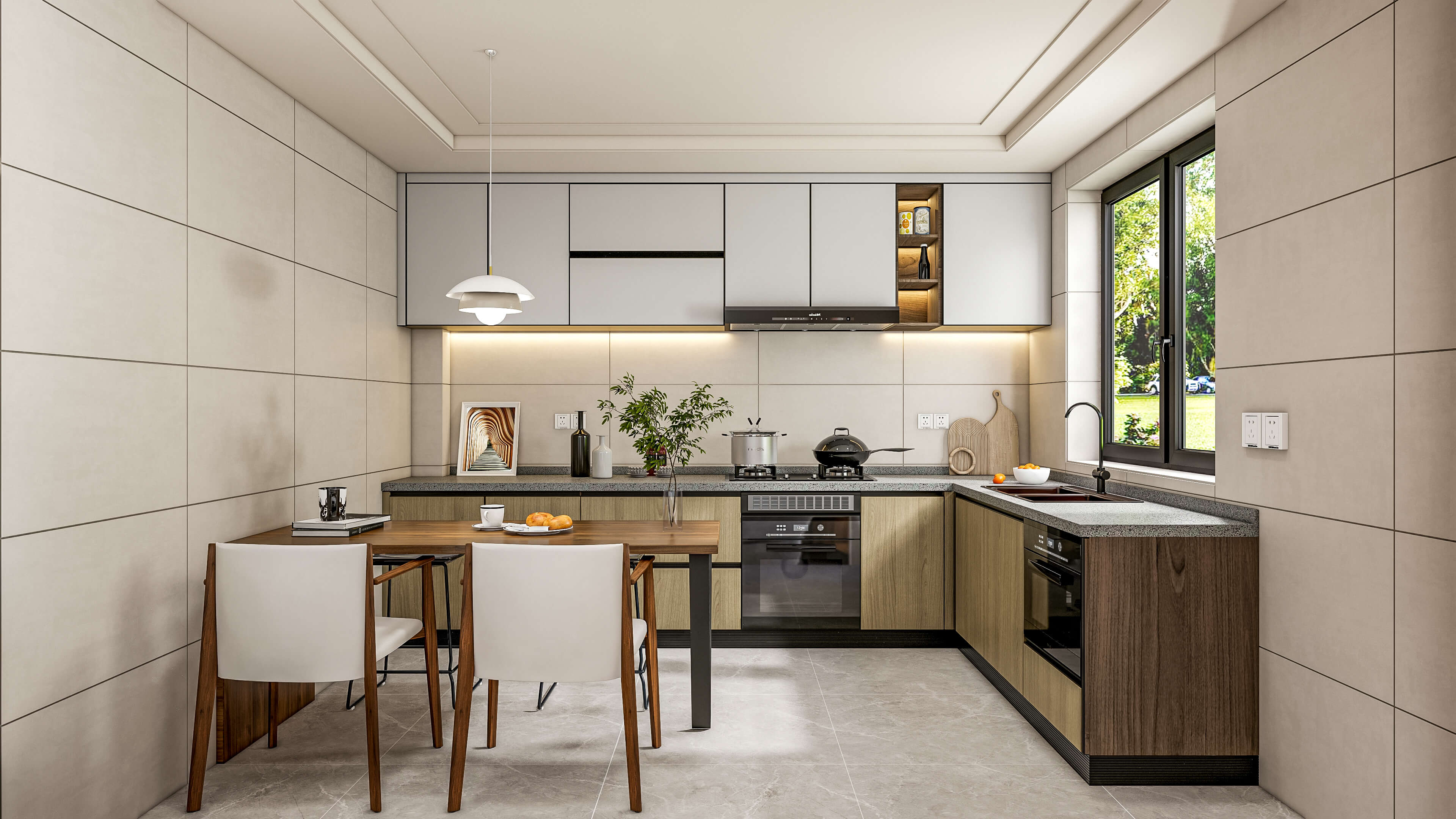Kitchen Full Scene 50 - 3D Model by IID Studio