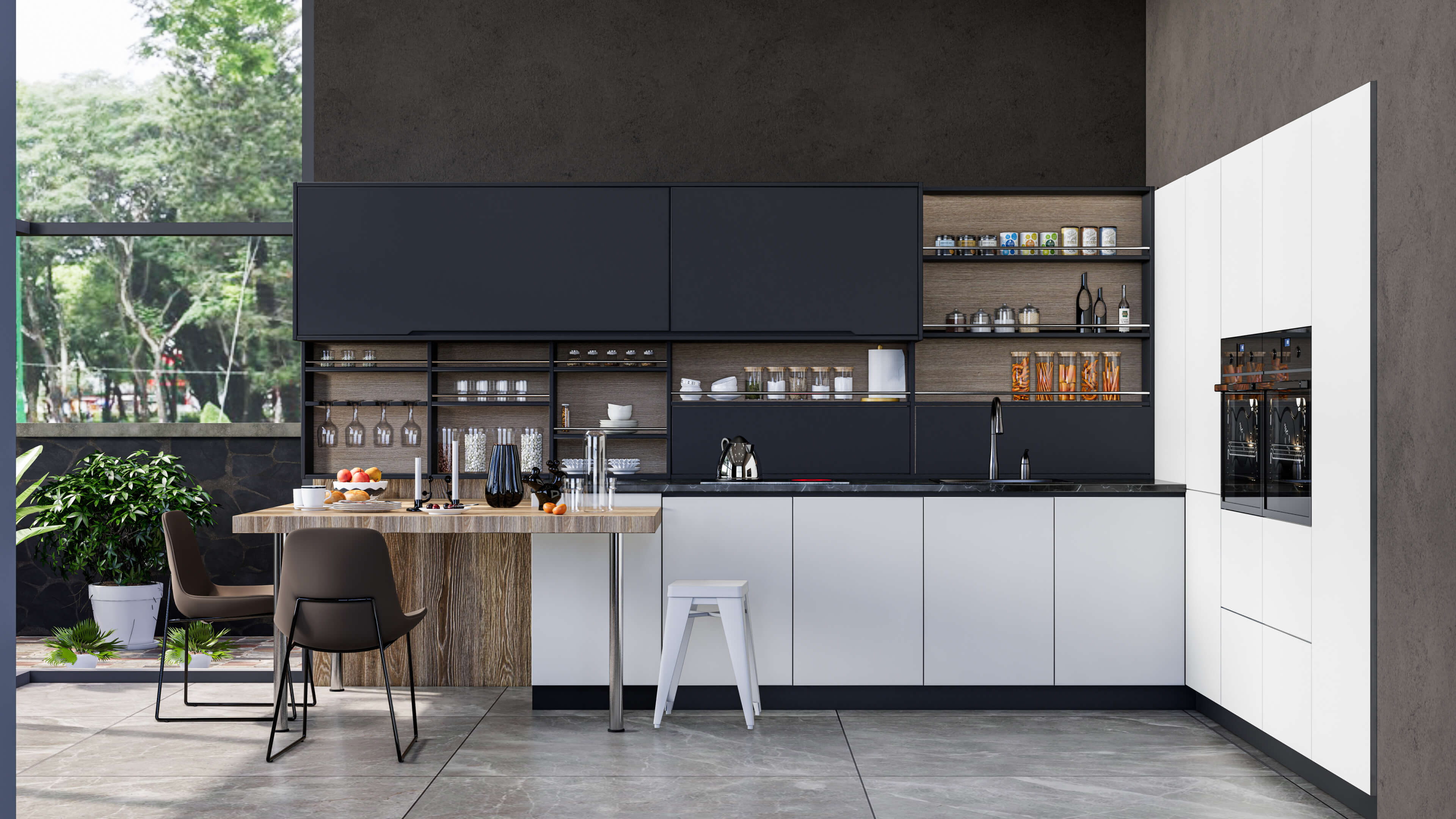 Kitchen Fully Parametric Fully Resizable Full Scene - 3D Model by IID ...