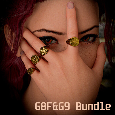 IIIDM Noble Signet Ring for G8F and G9
