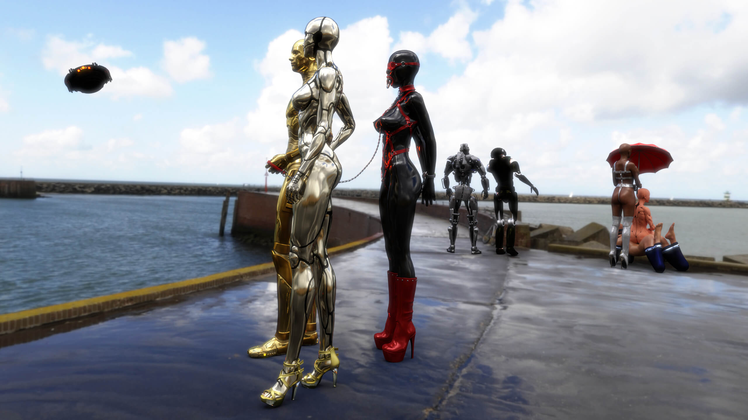 The Future 3D Render, Digital Art by ikkeVC