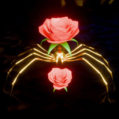 Abstract Spider Scene - 3D Model by ilham45