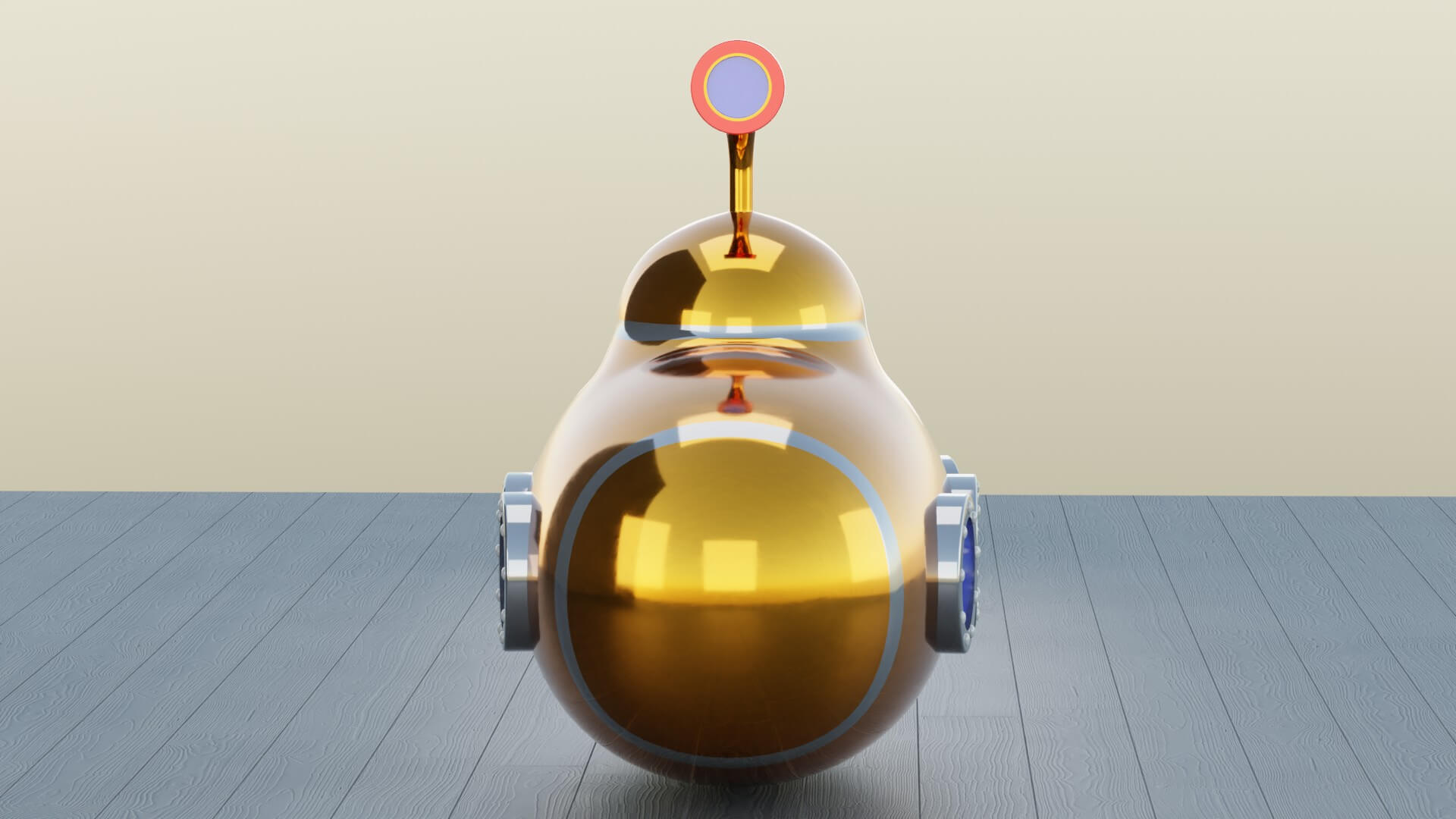 Cartoon Submarine - 3D Model by ilham45