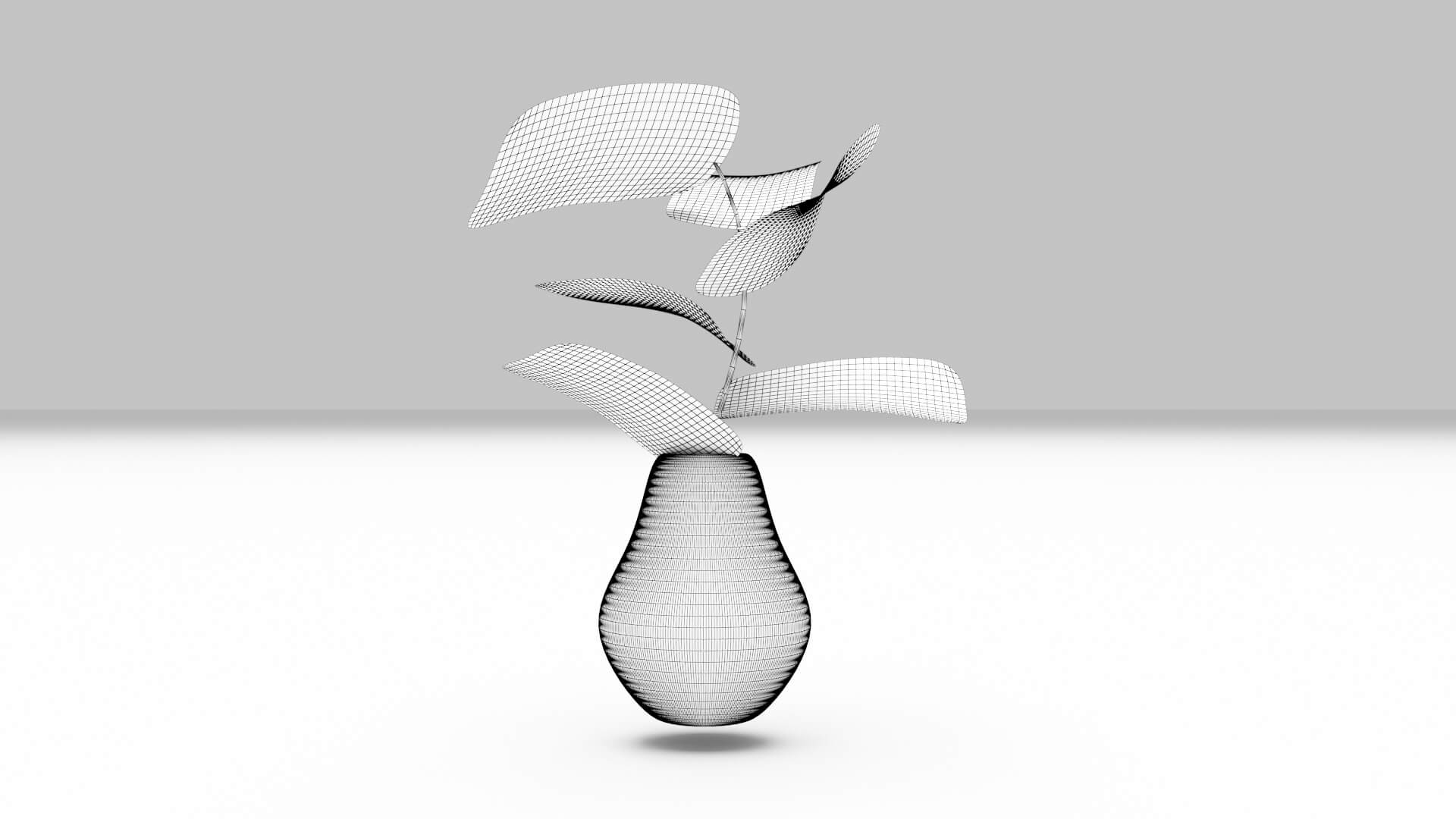 Decorative Plants 3D Model by ilham45