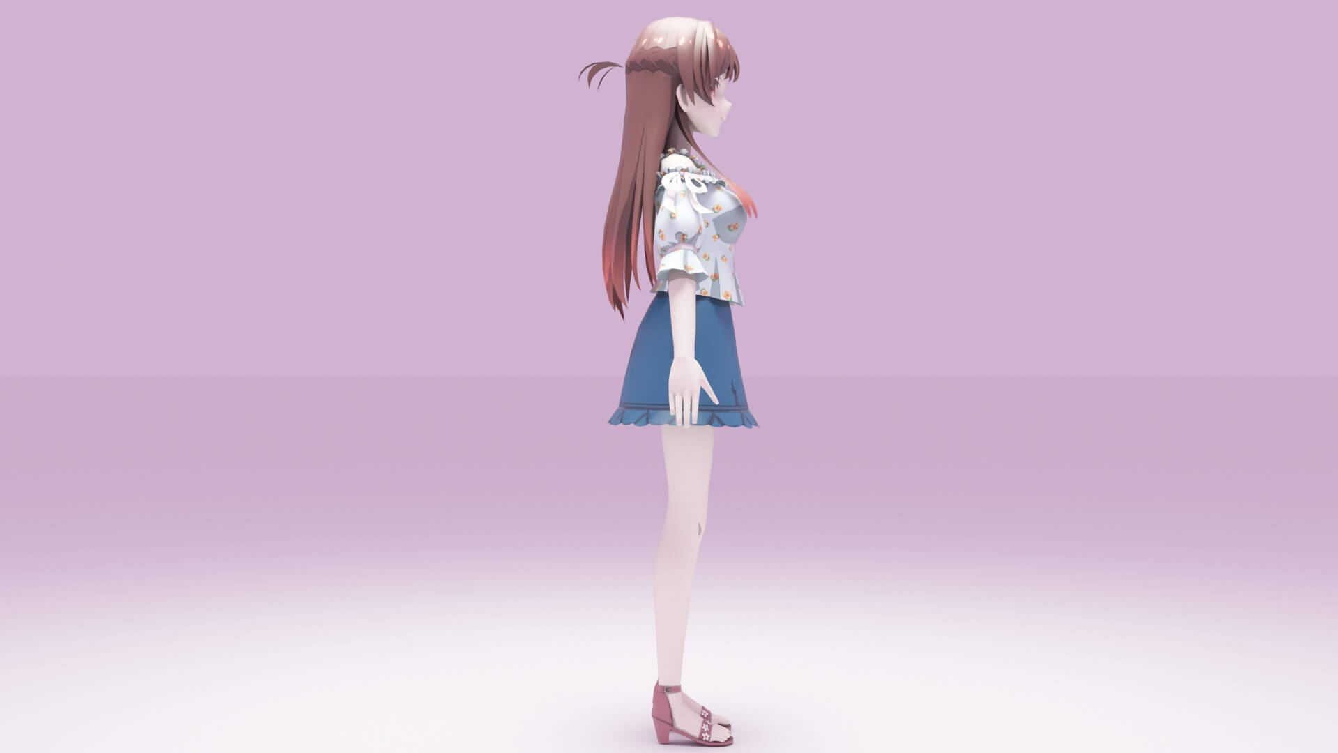 Ichinose Chizuru - Kanojo Okarishimasu 3D Model by ilham45