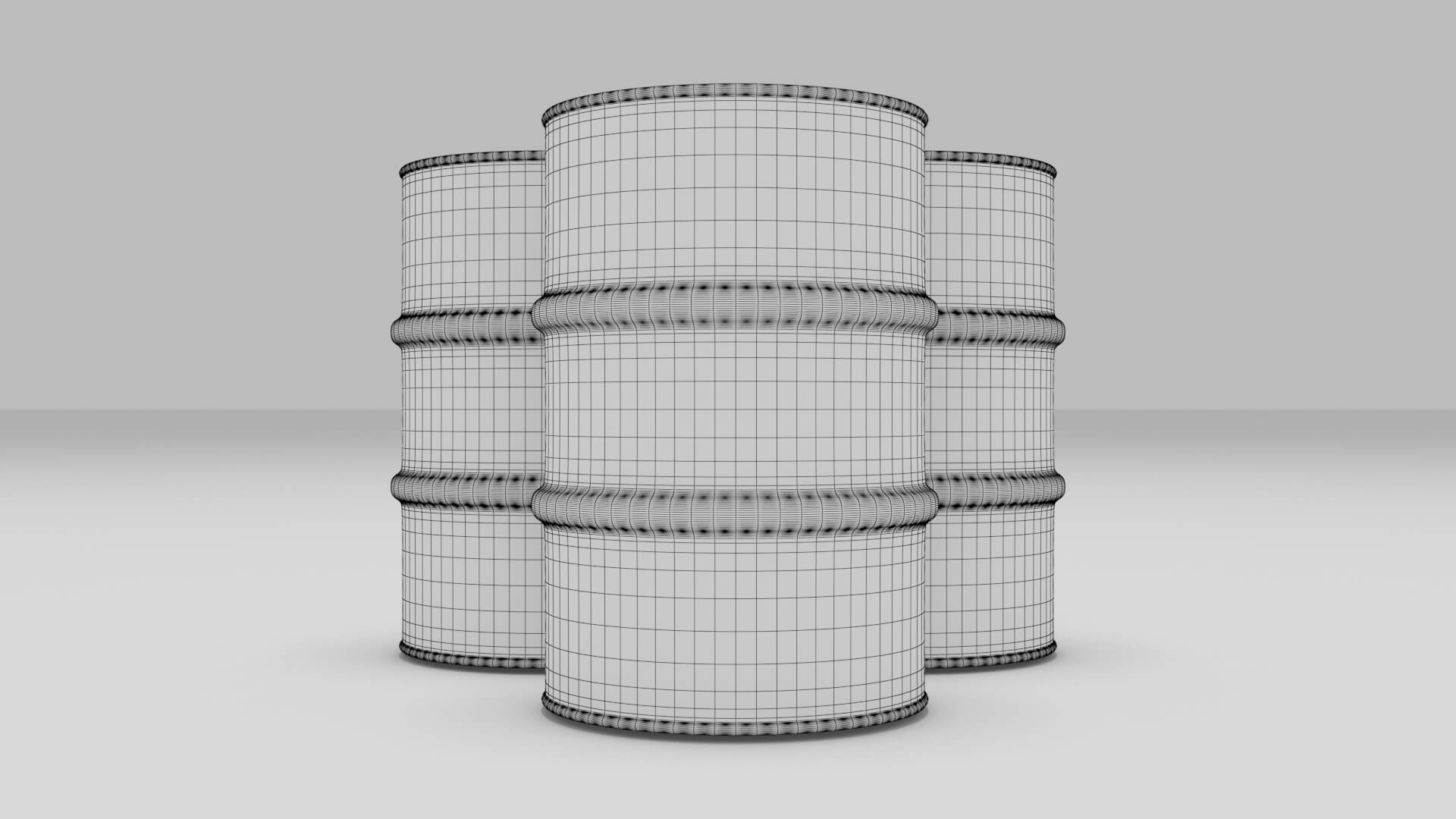 Oil Barrel - 3D Model by ilham45
