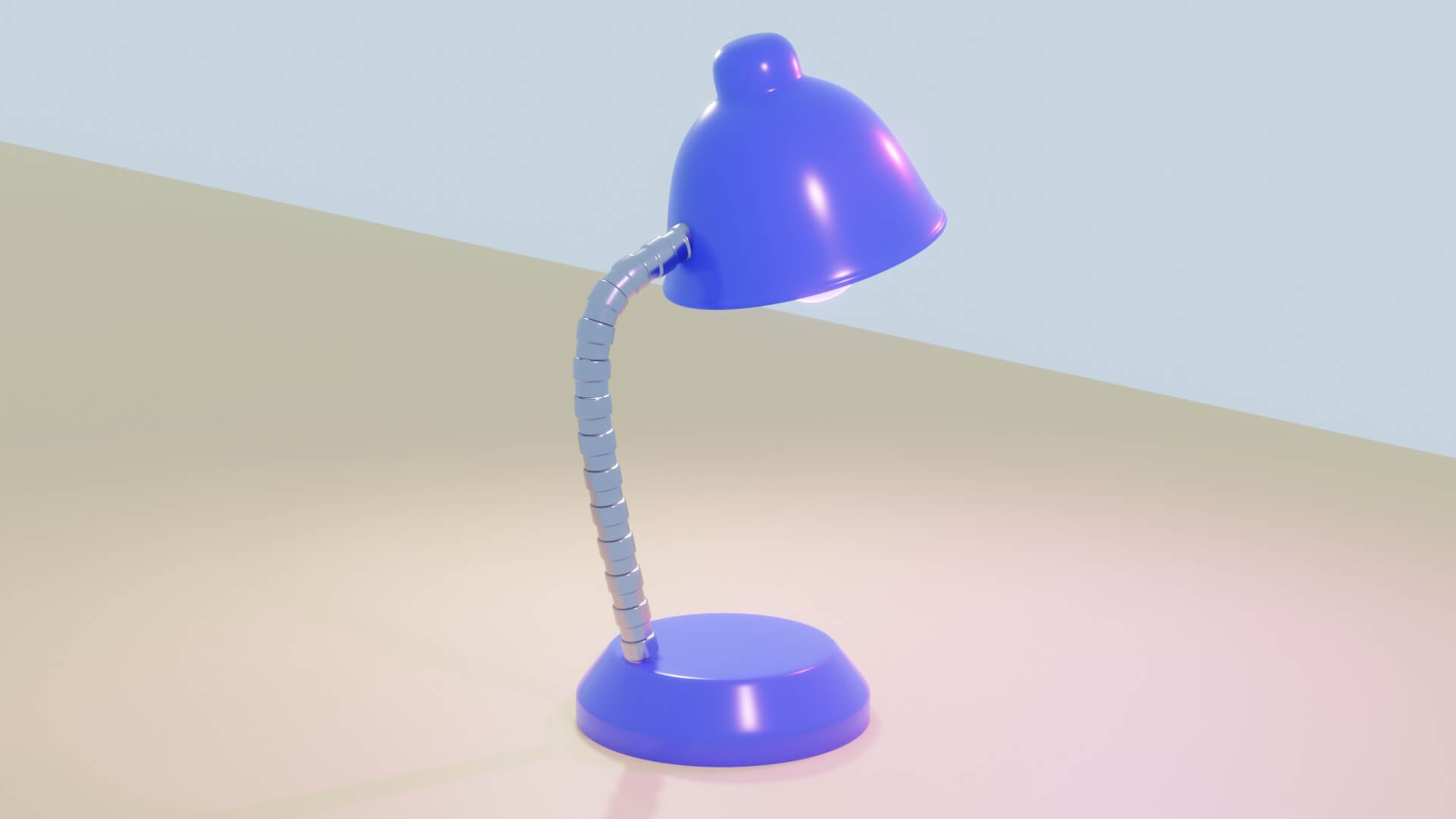 Study Lamp - 3D Model by ilham45