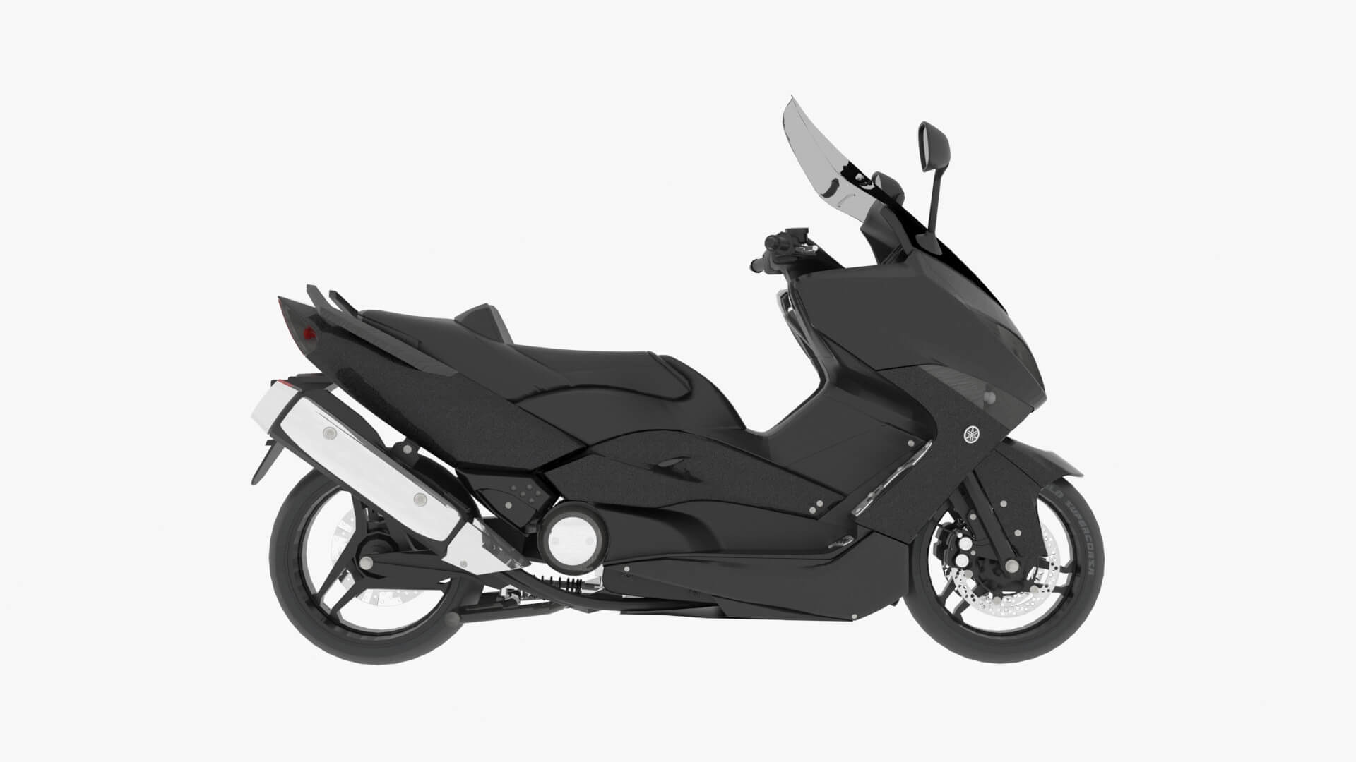 Yamaha TMAX 500 3D Model by ilham45