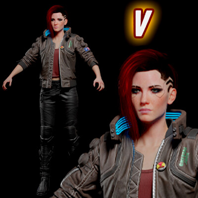 Female &quotV&quot Character