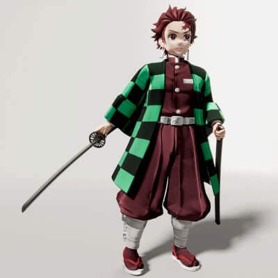 Kamado Tanjiro Demon Slayer / Kimetsu No Yaiba