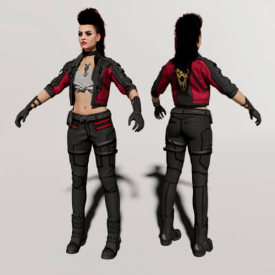 Rogue Character Cyberpunk 2077