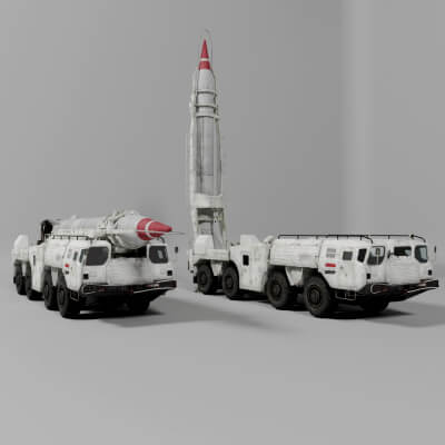 System 9K72 Elbrus 1967 Rocket Launcher