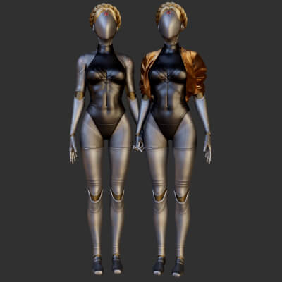 Twins Atomic Heart Characters Plus Animation