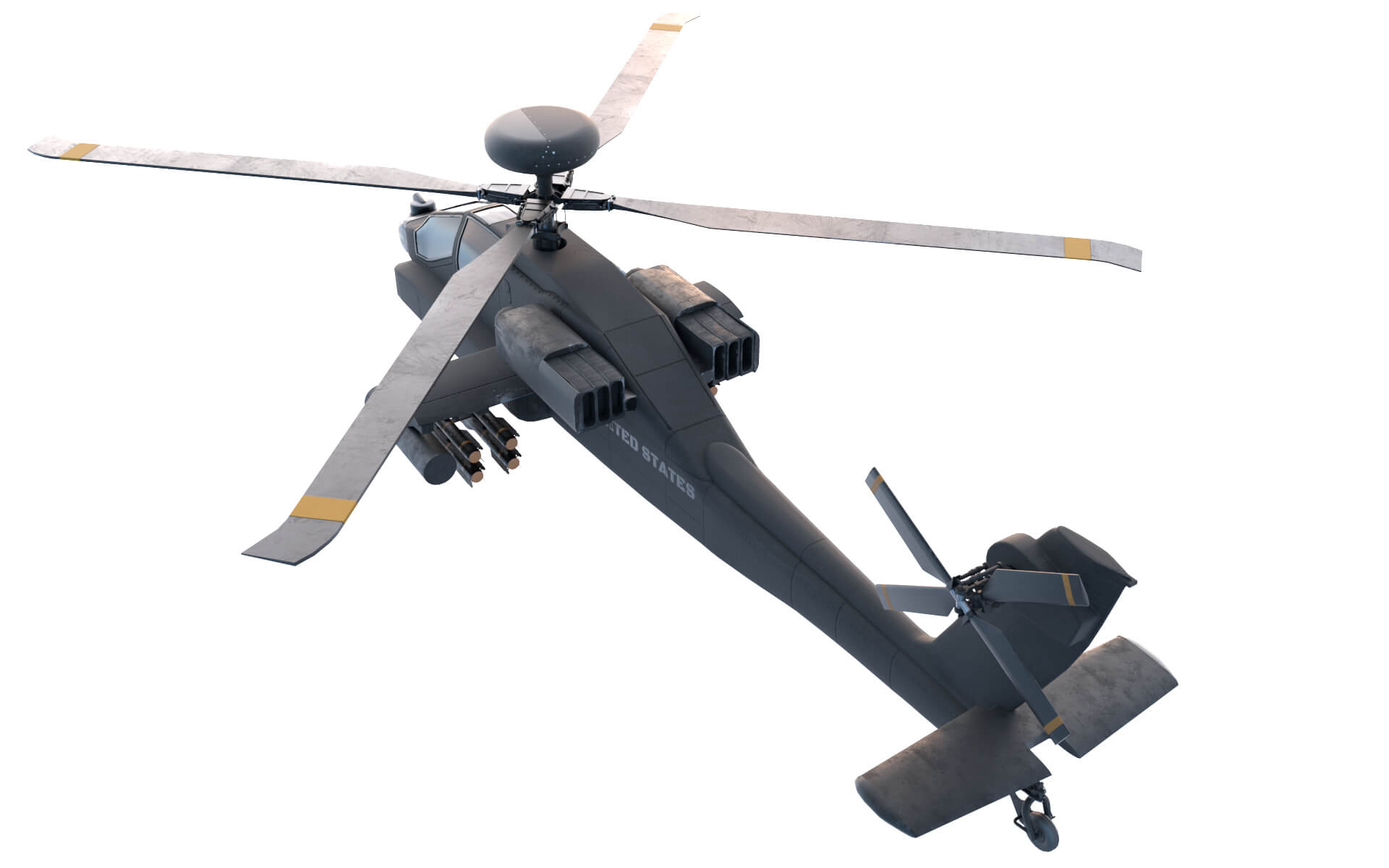 AH Apache 64 - 3D Model by Immutable
