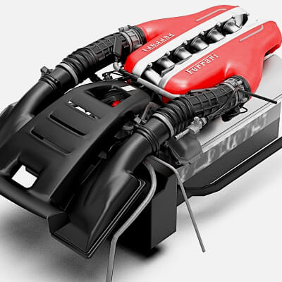 Ferrari V12 Naturally Aspirated Engine