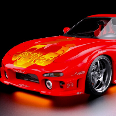 2 Fast 2 Furious Julius Mazda RX-7 FD