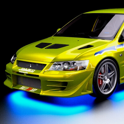 2 Fast 2 Furious Mitsubishi Lancer Evo VII
