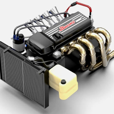 3SGE Beams Toyota Engine