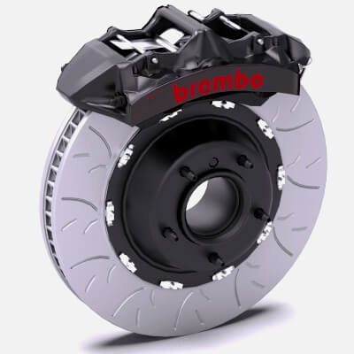 Brembo GTS 6-Pot Brake Kit