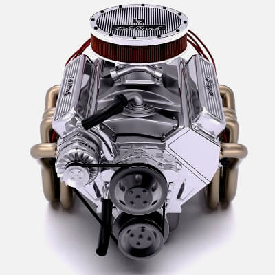 Edlebrock Chevy 355Ci V8